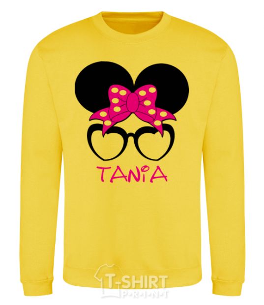 Sweatshirt Tania minnie yellow фото