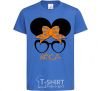 Kids T-shirt Nika minnie royal-blue фото