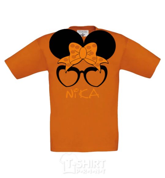 Kids T-shirt Nika minnie cornsilk фото