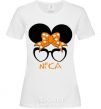 Women's T-shirt Nika minnie White фото