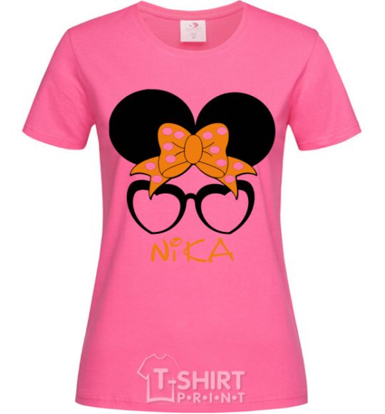 Women's T-shirt Nika minnie heliconia фото