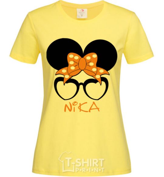 Women's T-shirt Nika minnie cornsilk фото