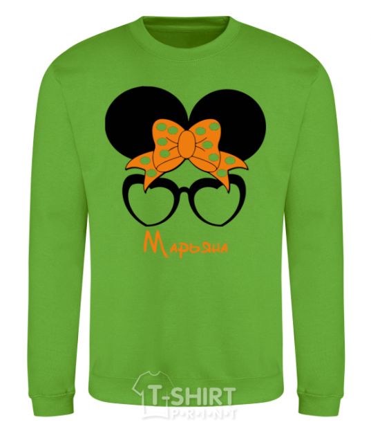 Sweatshirt Mariana minnie orchid-green фото