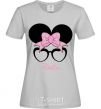 Women's T-shirt Darina minnie grey фото