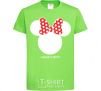 Kids T-shirt Anastasiya minnie mouse orchid-green фото