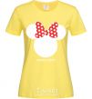 Women's T-shirt Anastasiya minnie mouse cornsilk фото