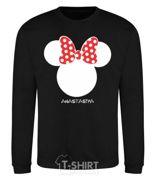 Sweatshirt Anastasiya minnie mouse black фото