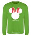 Sweatshirt Anastasiya minnie mouse orchid-green фото