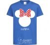 Детская футболка Olesia minnie mouse Ярко-синий фото