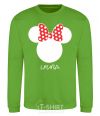 Sweatshirt Lyuba minnie mouse orchid-green фото