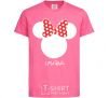 Kids T-shirt Lyuda minnie mouse heliconia фото