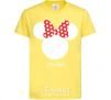 Kids T-shirt Lyuda minnie mouse cornsilk фото