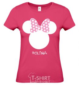Women's T-shirt Polina minnie mouse heliconia фото