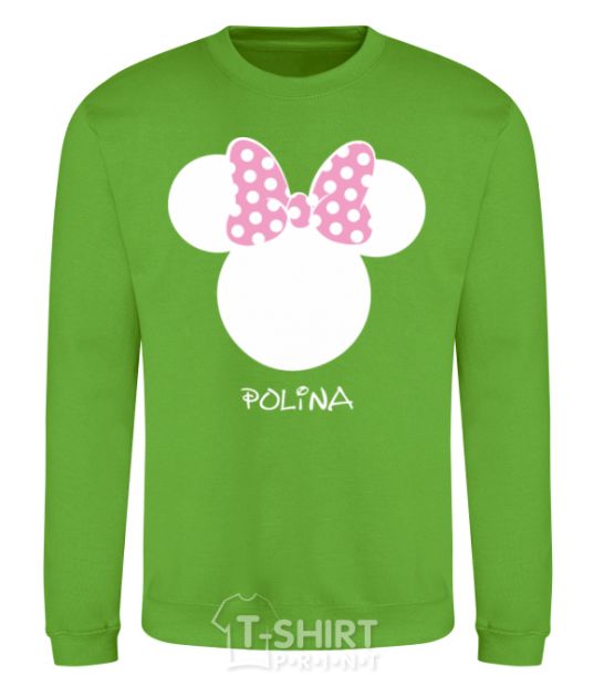 Sweatshirt Polina minnie mouse orchid-green фото