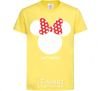 Детская футболка Antonina minnie mouse Лимонный фото