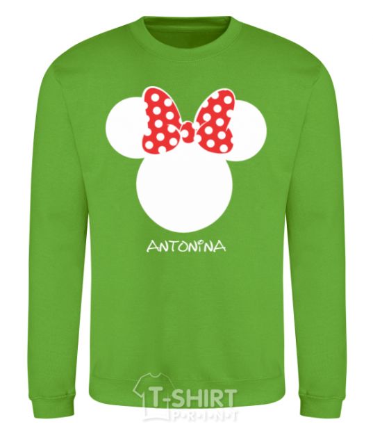 Sweatshirt Antonina minnie mouse orchid-green фото