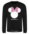 Sweatshirt Veronika minnie mouse black фото