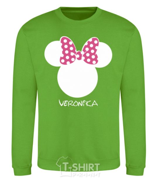 Sweatshirt Veronika minnie mouse orchid-green фото