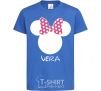 Kids T-shirt Vera minnie mouse royal-blue фото