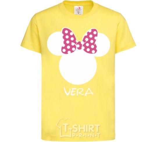 Kids T-shirt Vera minnie mouse cornsilk фото