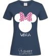 Women's T-shirt Vera minnie mouse navy-blue фото