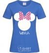 Women's T-shirt Vera minnie mouse royal-blue фото