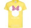 Kids T-shirt Valentina minnie mouse cornsilk фото