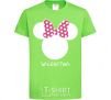 Kids T-shirt Valentina minnie mouse orchid-green фото