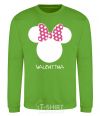 Sweatshirt Valentina minnie mouse orchid-green фото