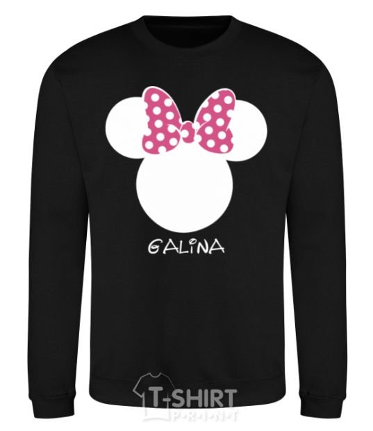 Sweatshirt Galina minnie mouse black фото