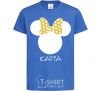 Детская футболка Katia minnie mouse Ярко-синий фото