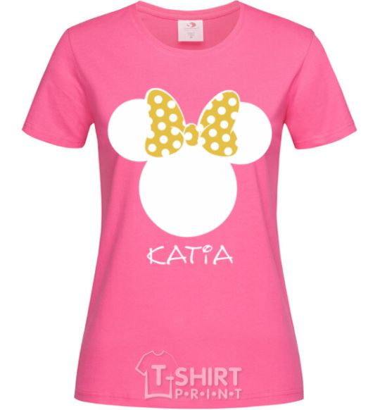 Women's T-shirt Katia minnie mouse heliconia фото