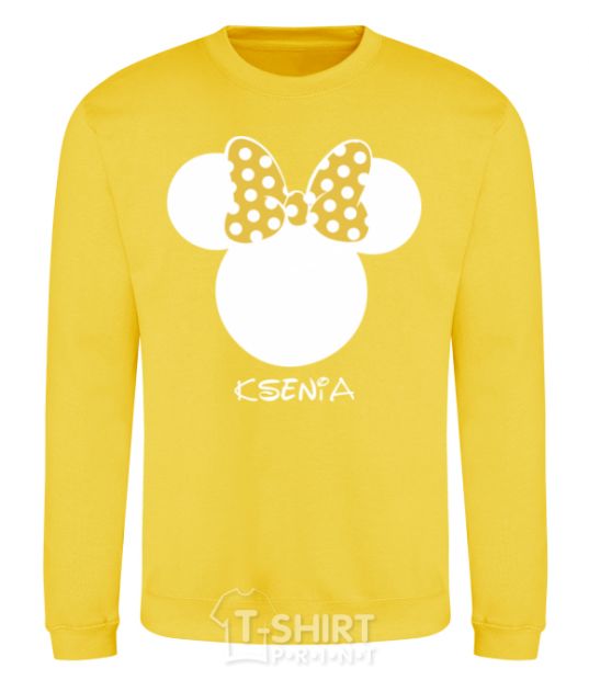 Sweatshirt Ksenia minnie mouse yellow фото