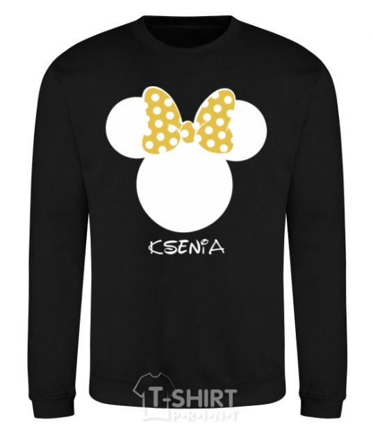 Sweatshirt Ksenia minnie mouse black фото