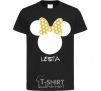 Kids T-shirt Lesia minnie mouse black фото