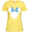 Женская футболка Marina minnie mouse Лимонный фото