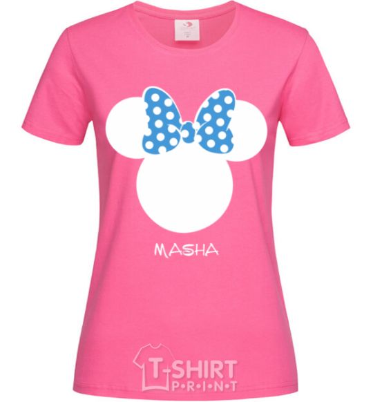 Women's T-shirt Masha minnie mouse heliconia фото