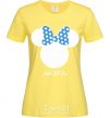 Women's T-shirt Nadia minnie mouse cornsilk фото