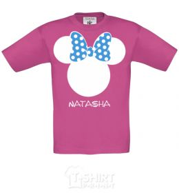 Kids T-shirt Natasha minnie mouse heliconia фото