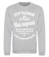 Sweatshirt The best of the best Valery sport-grey фото