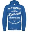 Men`s hoodie The best of the best Yaroslav royal фото
