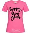 Women's T-shirt Happy New Year Curvy heliconia фото