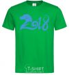 Men's T-Shirt Year of the dog 2018 kelly-green фото