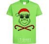 Kids T-shirt Santa Claus hoho swag orchid-green фото