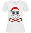 Women's T-shirt Santa Claus hoho swag White фото
