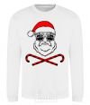 Sweatshirt Santa Claus hoho swag White фото