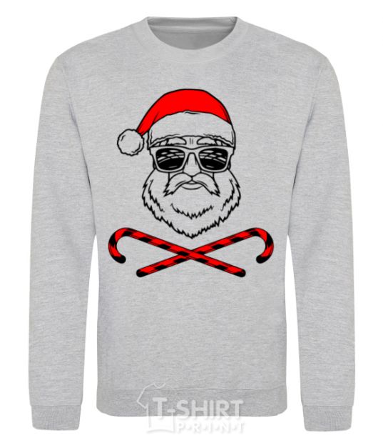 Sweatshirt Santa Claus hoho swag sport-grey фото