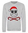 Sweatshirt Santa Claus hoho swag sport-grey фото