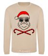 Sweatshirt Santa Claus hoho swag sand фото