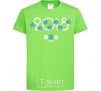 Kids T-shirt 2018 dog year orchid-green фото